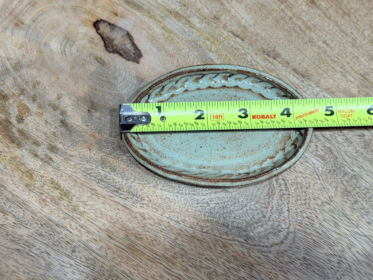 Trinket dish - rope inlay