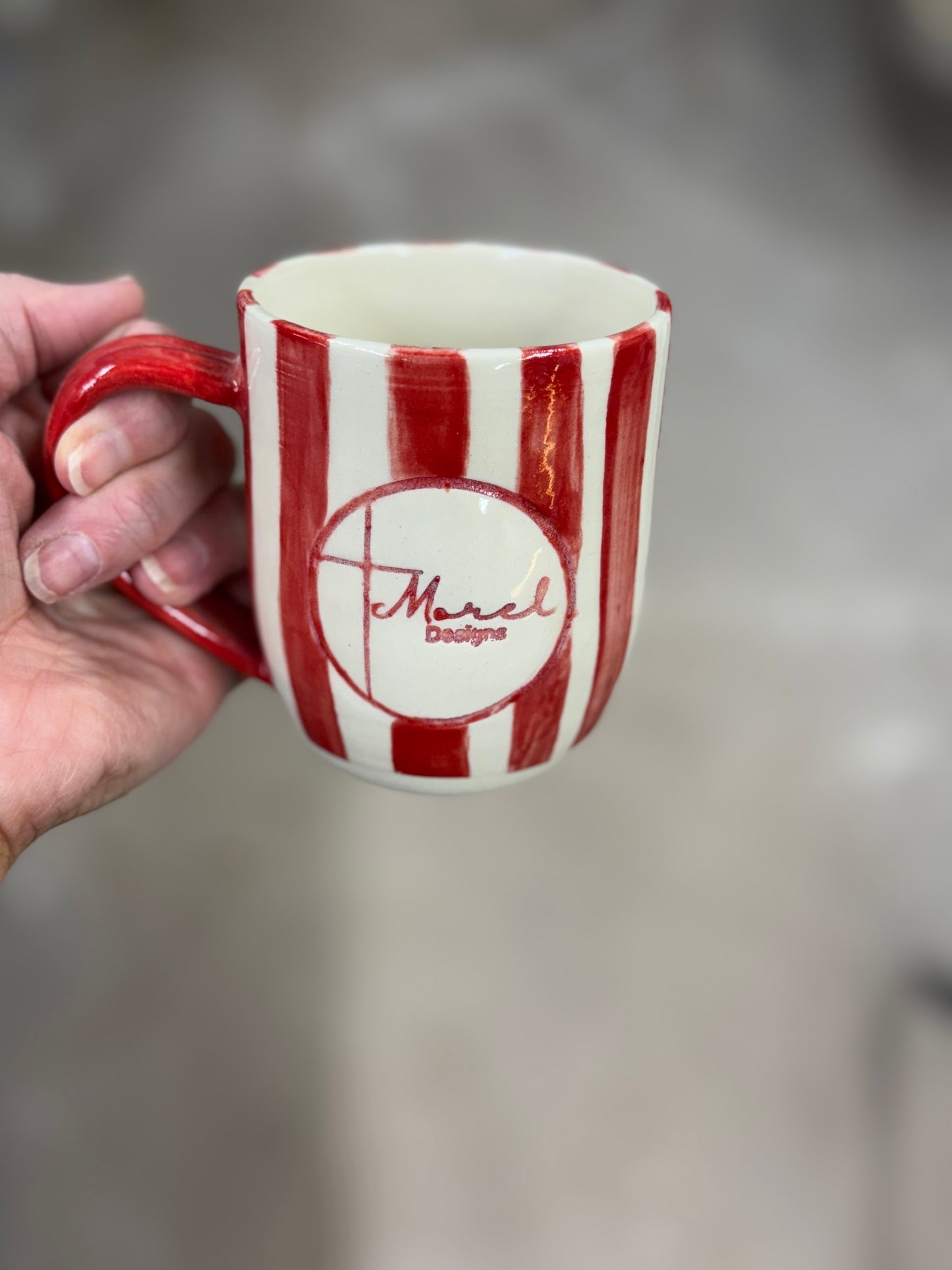 “Morel Designs” logo Mug