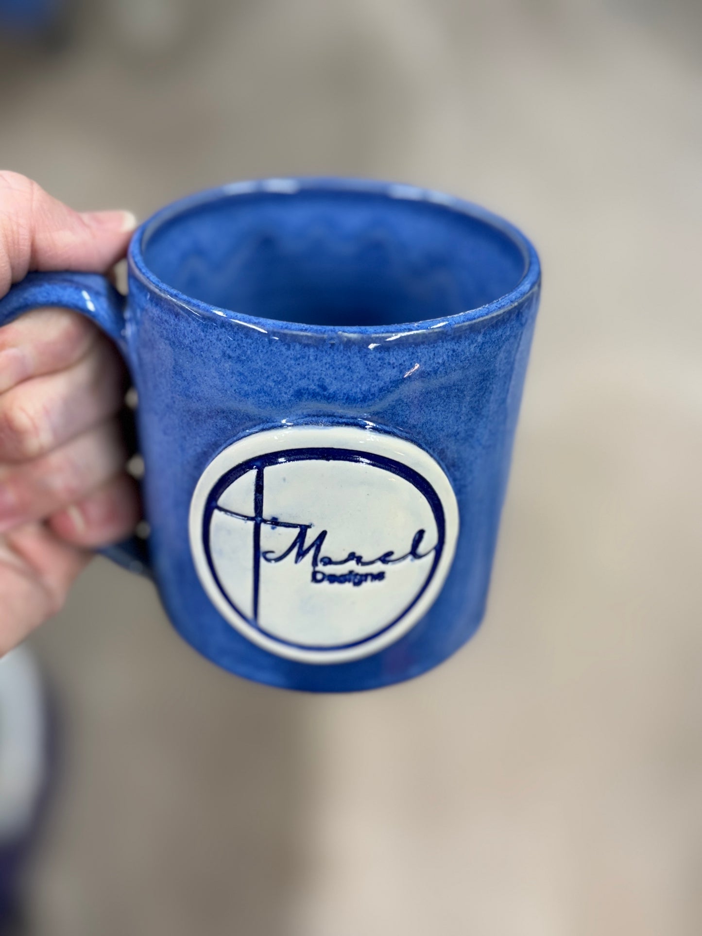 “Morel Designs” logo Mug