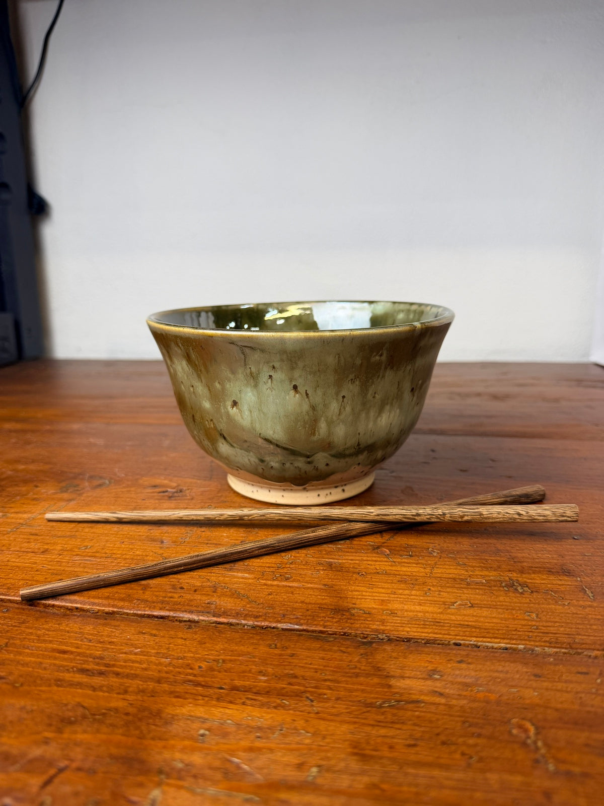 Green and Cream Ramen Bowl B