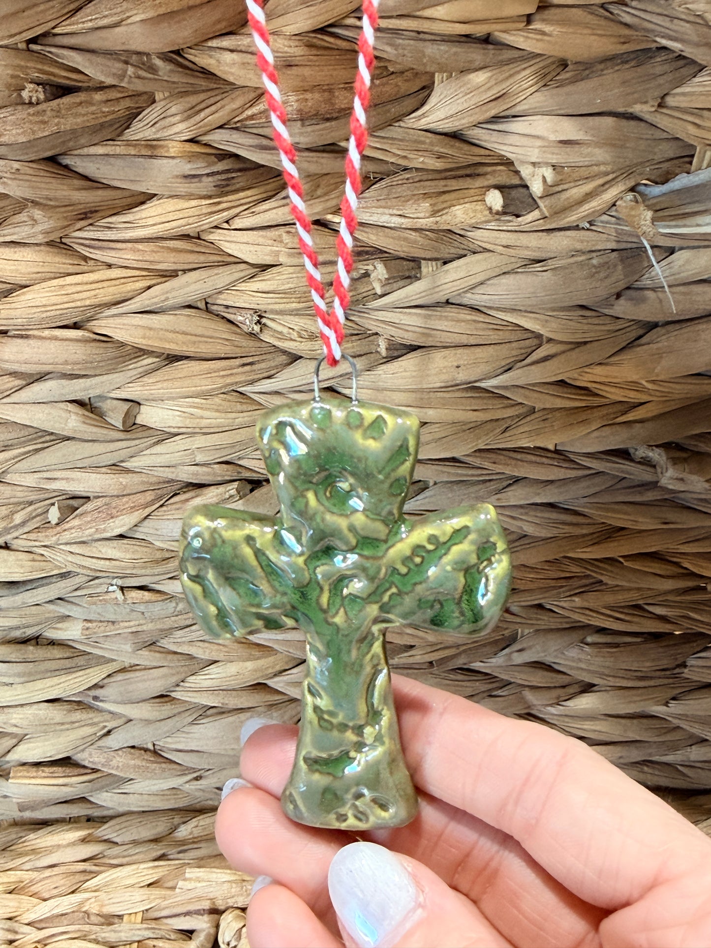 Cross ornament