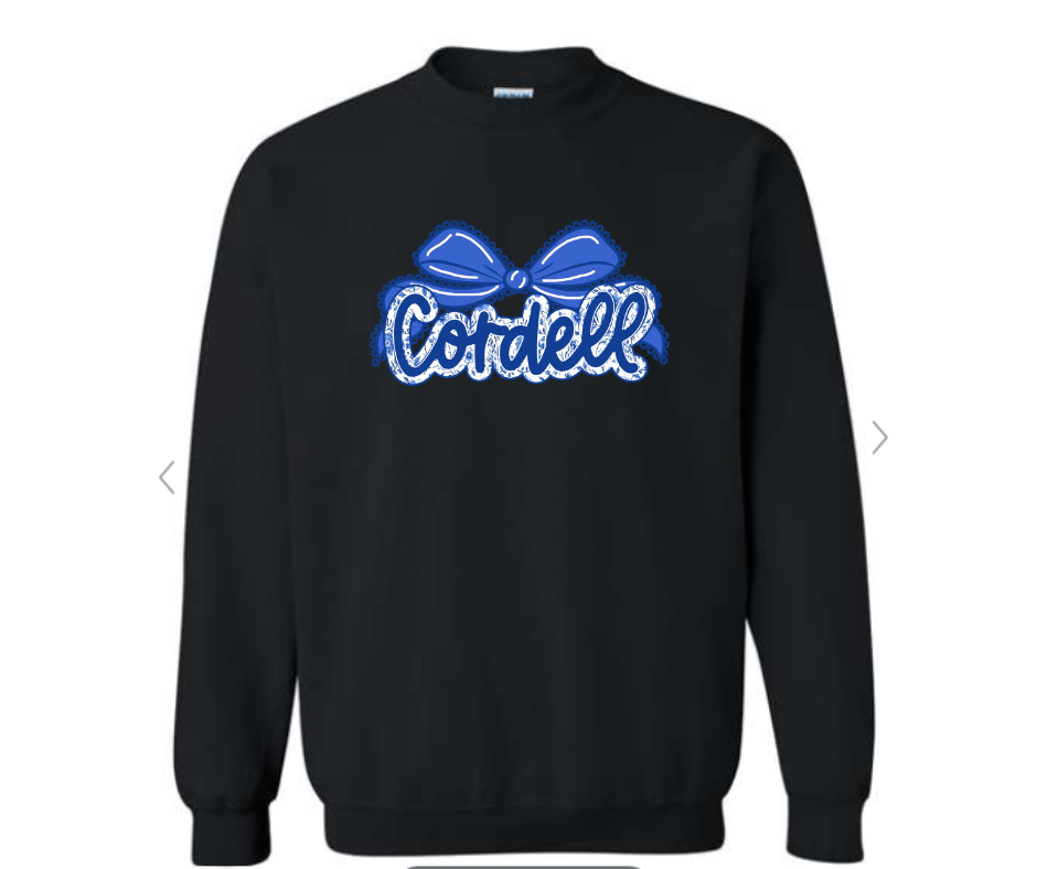ADULT & YOUTH SIZES - Cordell Lace Bow - Apparel - Gildan