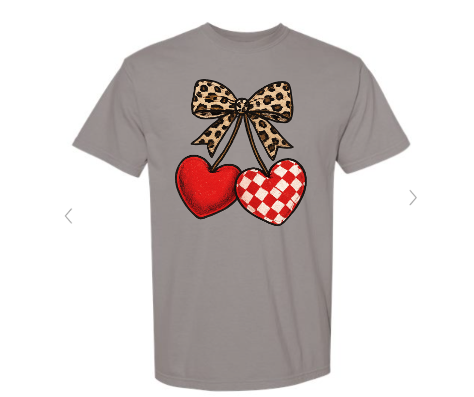 ADULT & YOUTH SIZES - Coquette Cherry - Apparel