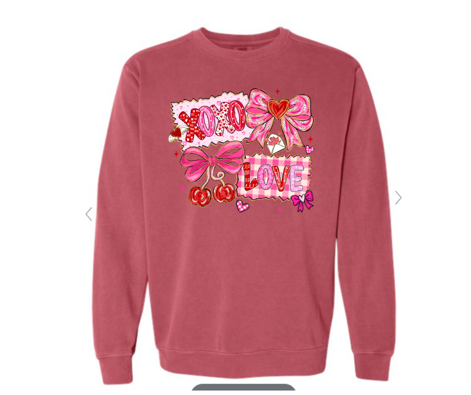 ADULT & YOUTH SIZES - XOXO Love - Apparel