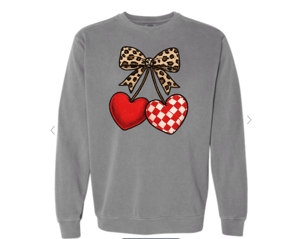ADULT & YOUTH SIZES - Coquette Cherry - Apparel