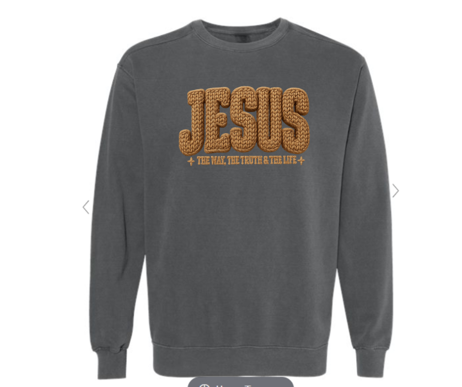 ADULT SIZES - JESUS crochet - Apparel