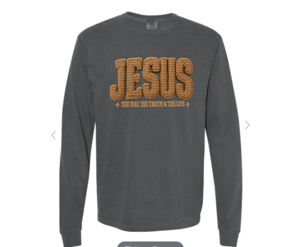 ADULT SIZES - JESUS crochet - Apparel