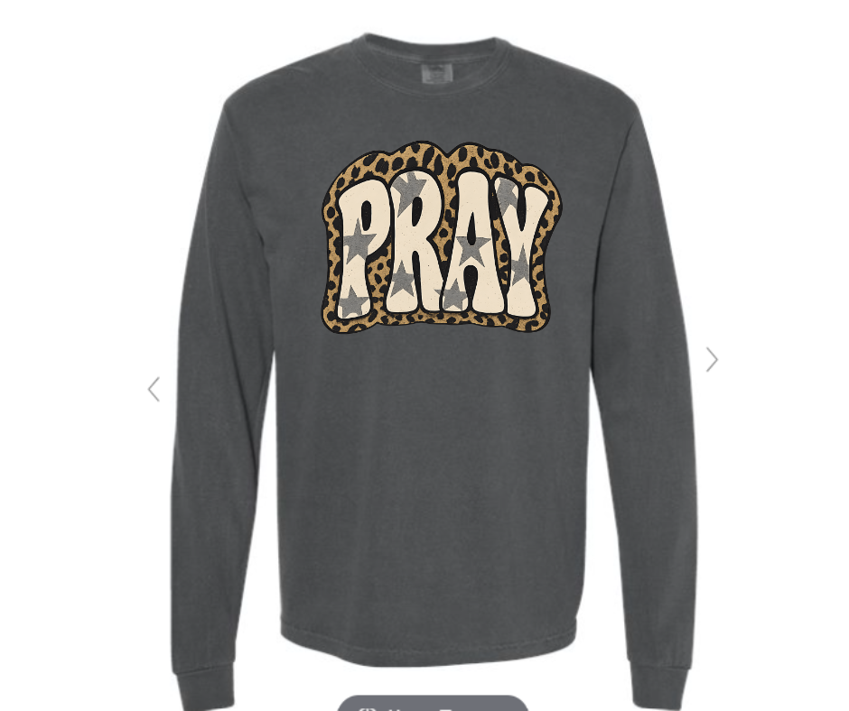 ADULT SIZES - PRAY - Apparel