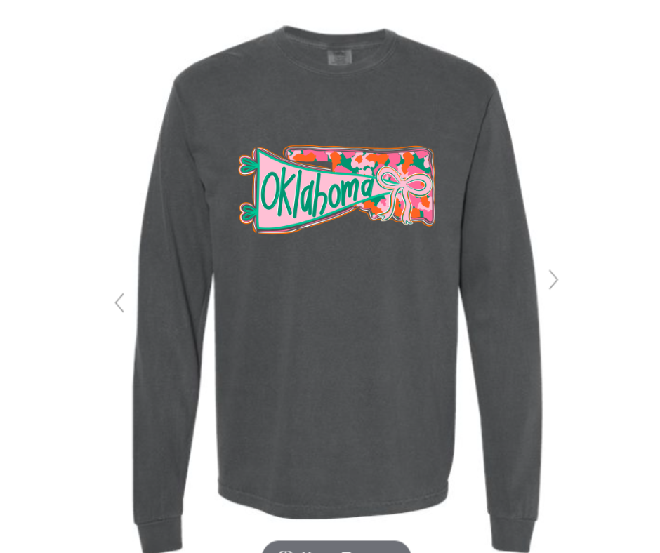 ADULT SIZES - Oklahoma Girly- Apparel
