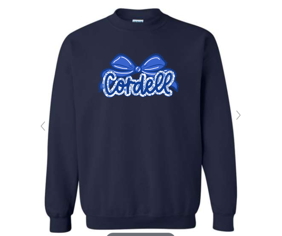 ADULT & YOUTH SIZES - Cordell Lace Bow - Apparel - Gildan