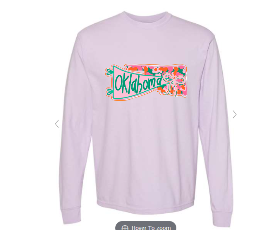 ADULT SIZES - Oklahoma Girly- Apparel