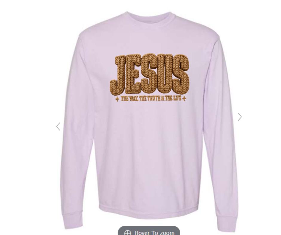 ADULT SIZES - JESUS crochet - Apparel