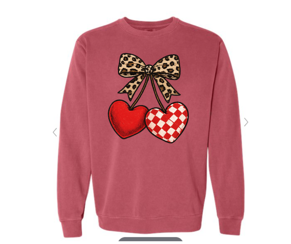 ADULT & YOUTH SIZES - Coquette Cherry - Apparel