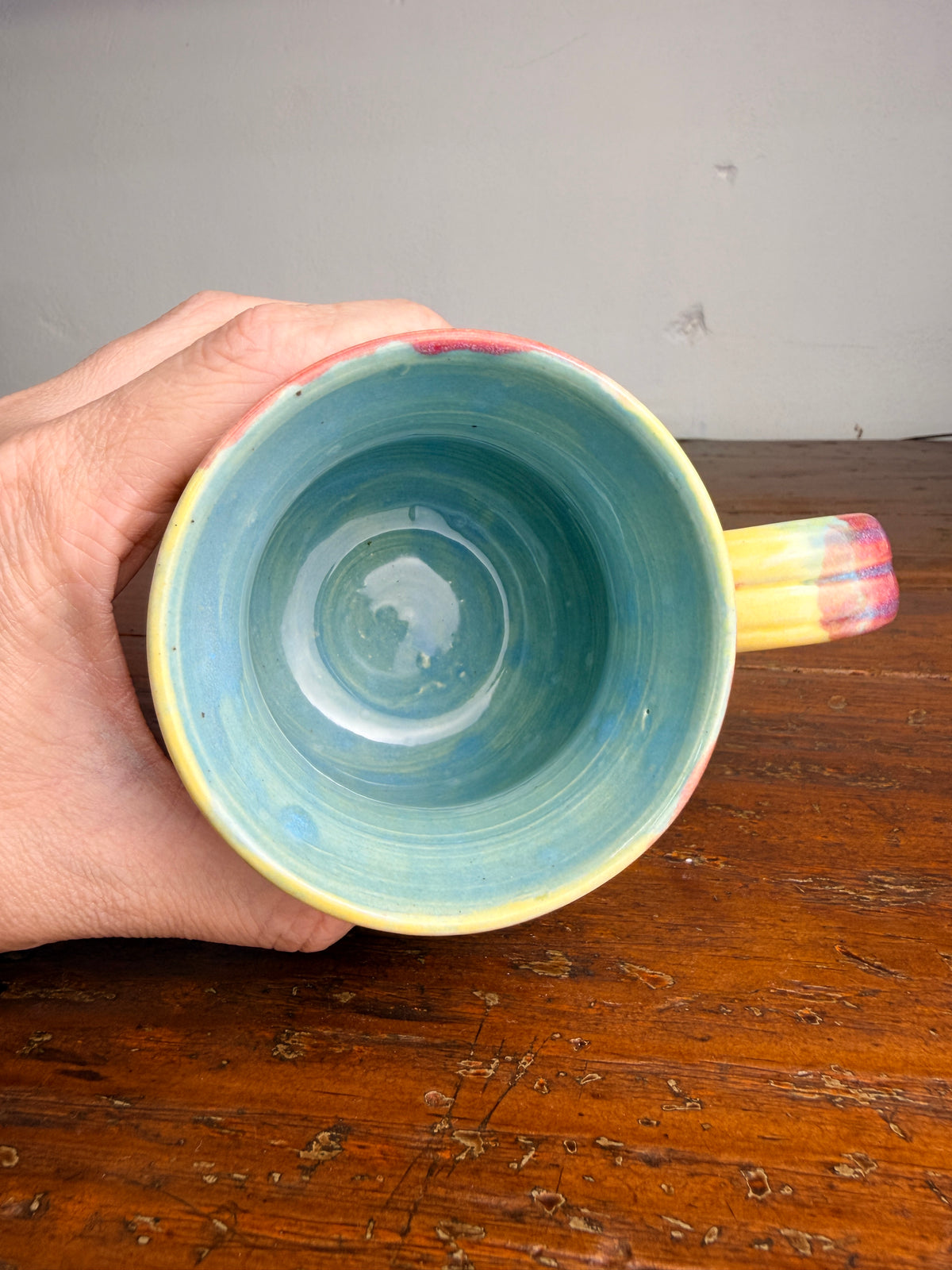Watercolor mug