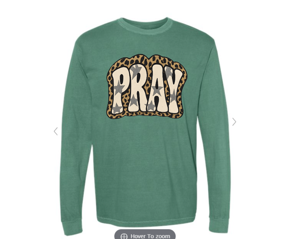 ADULT SIZES - PRAY - Apparel