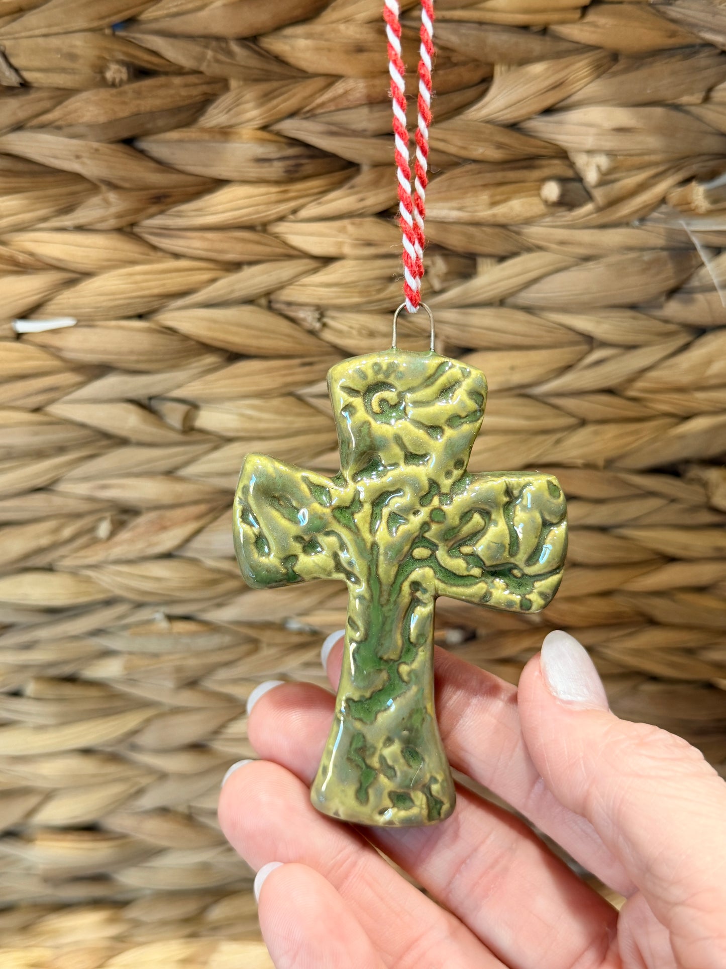 Cross ornament