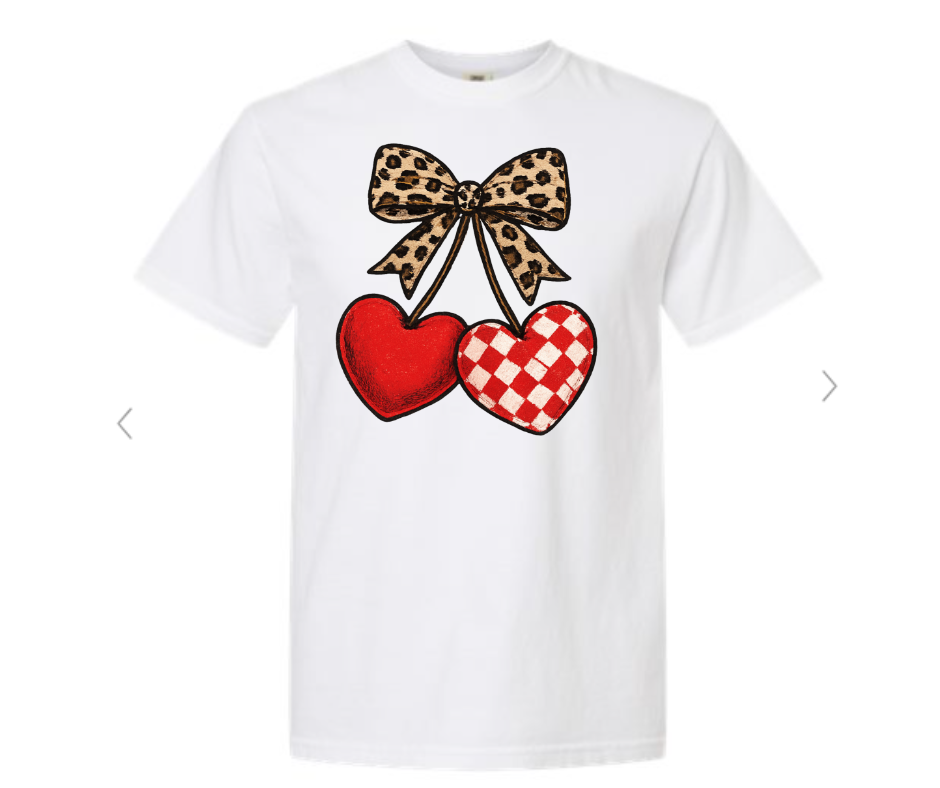 ADULT & YOUTH SIZES - Coquette Cherry - Apparel