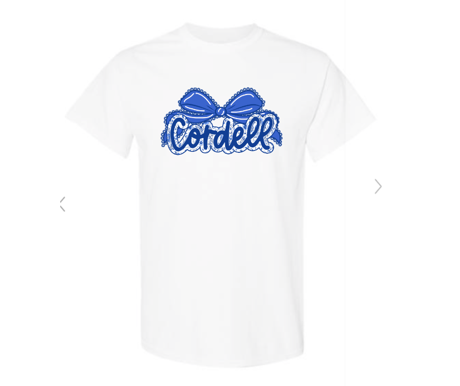 ADULT & YOUTH SIZES - Cordell Lace Bow - Apparel - Gildan