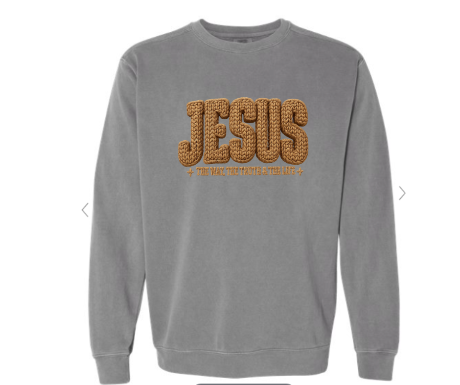 ADULT SIZES - JESUS crochet - Apparel