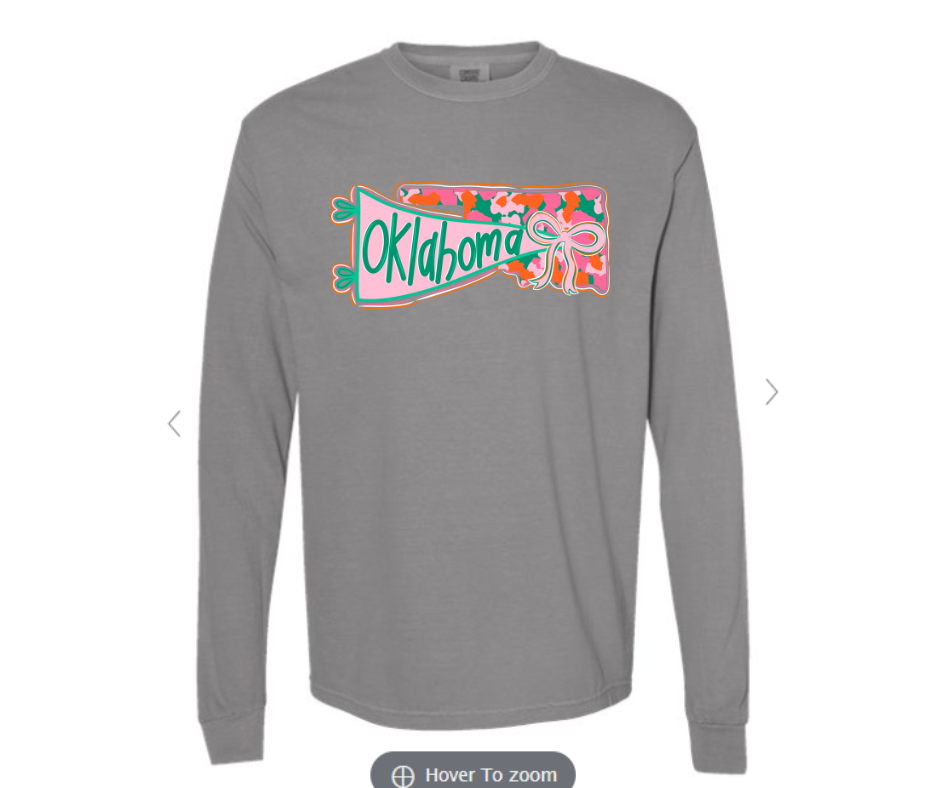 ADULT SIZES - Oklahoma Girly- Apparel