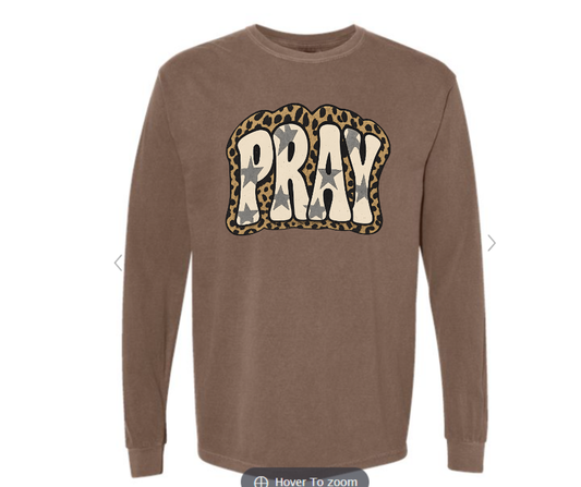 ADULT SIZES - PRAY - Apparel