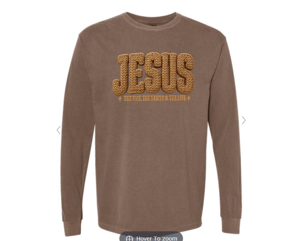 ADULT SIZES - JESUS crochet - Apparel
