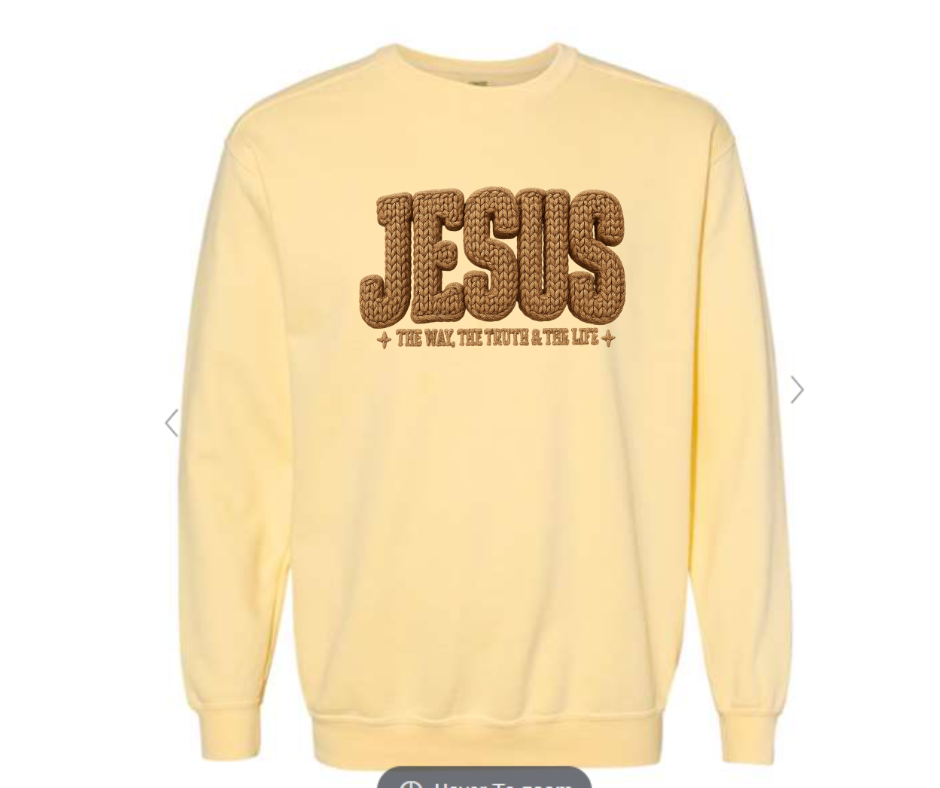 ADULT SIZES - JESUS crochet - Apparel