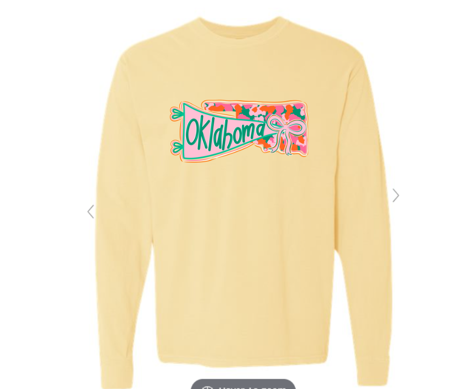 ADULT SIZES - Oklahoma Girly- Apparel