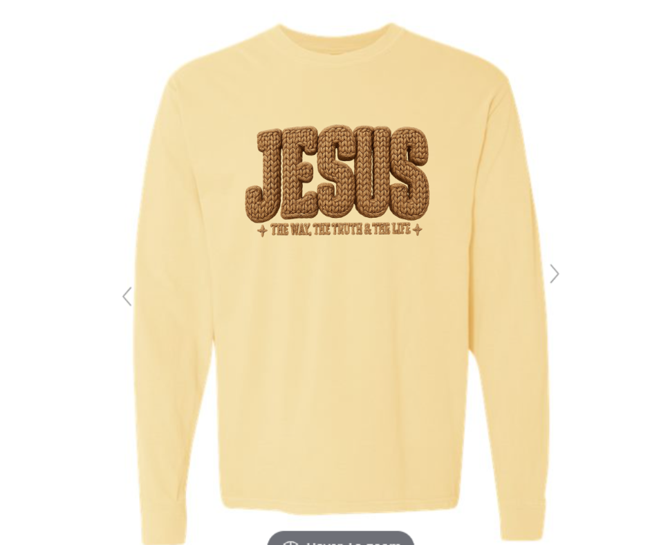ADULT SIZES - JESUS crochet - Apparel