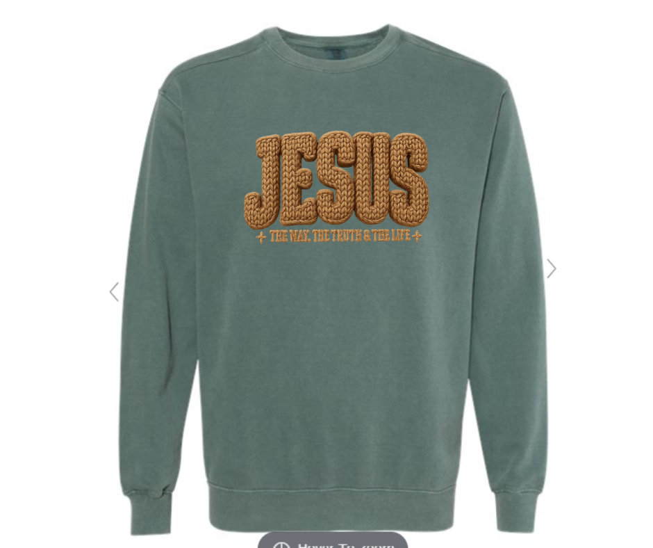 ADULT SIZES - JESUS crochet - Apparel