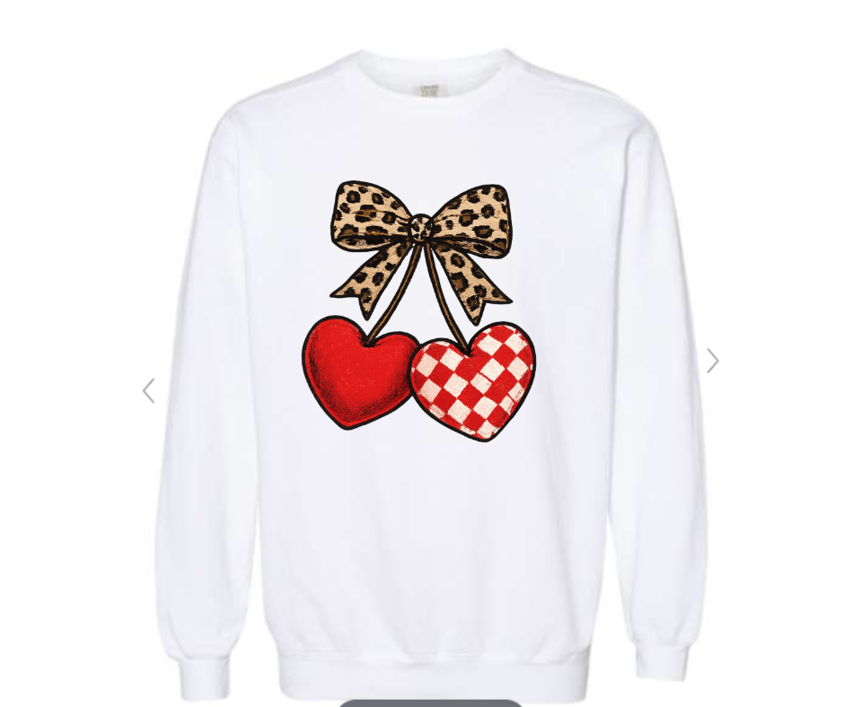 ADULT & YOUTH SIZES - Coquette Cherry - Apparel