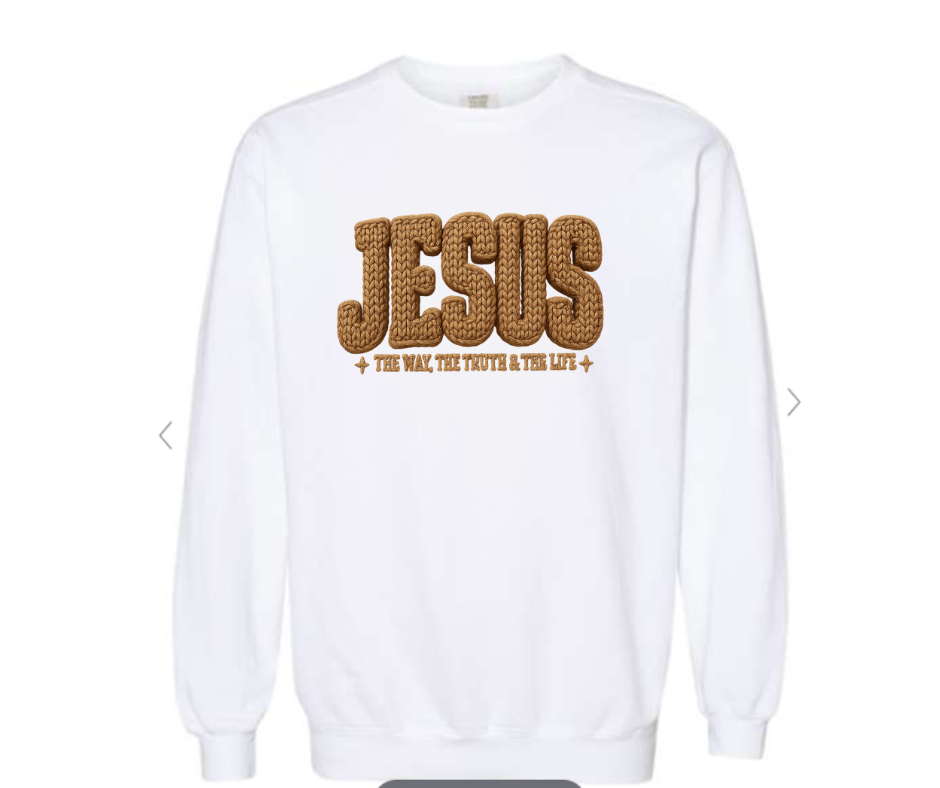 ADULT SIZES - JESUS crochet - Apparel
