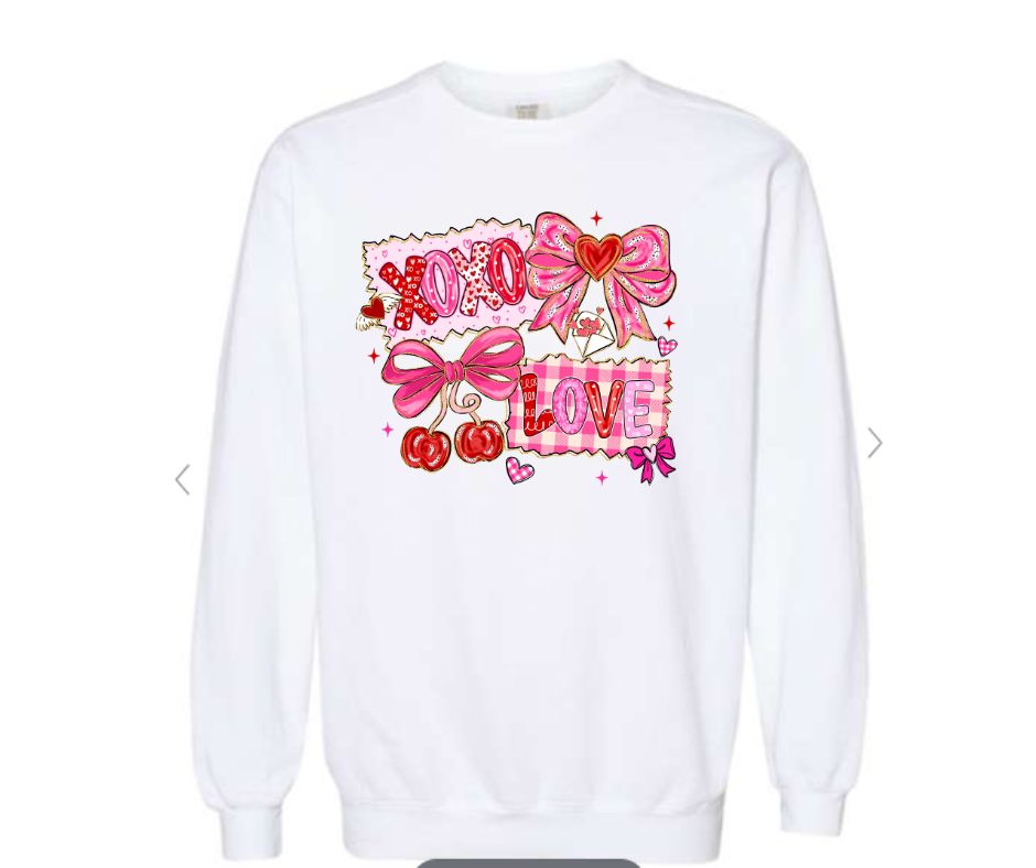 ADULT & YOUTH SIZES - XOXO Love - Apparel