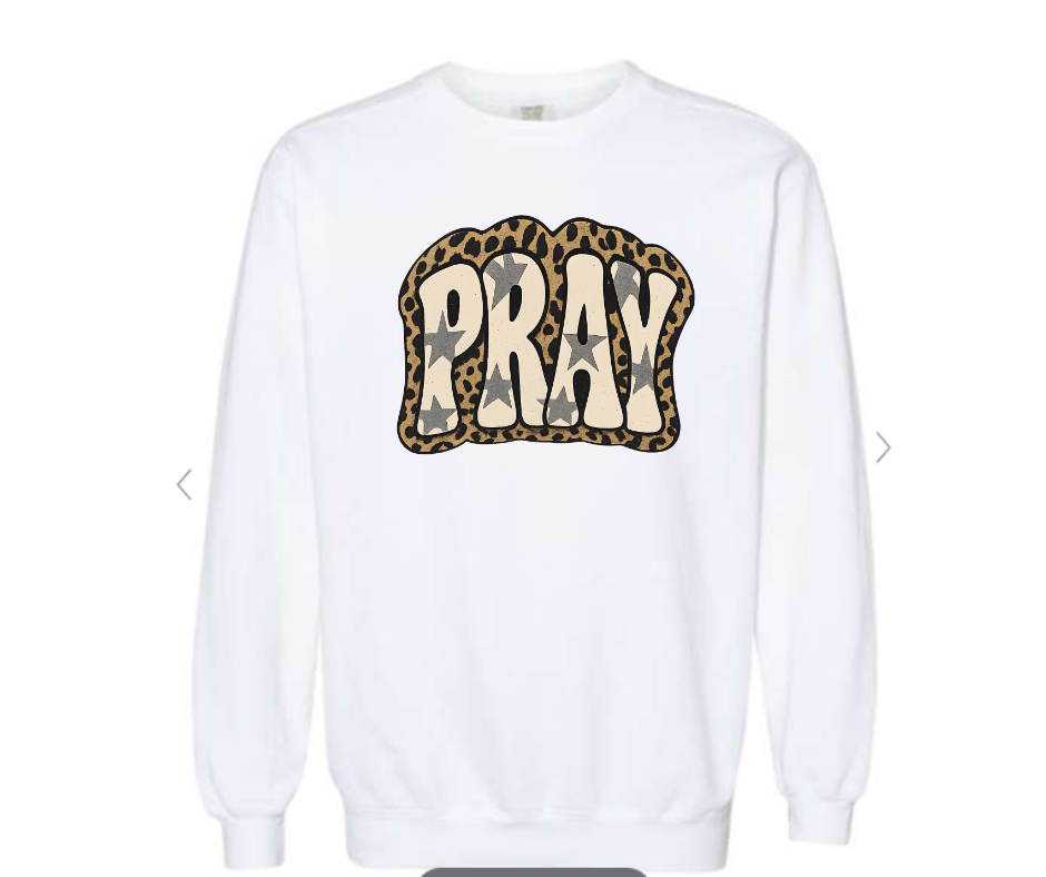 ADULT SIZES - PRAY - Apparel