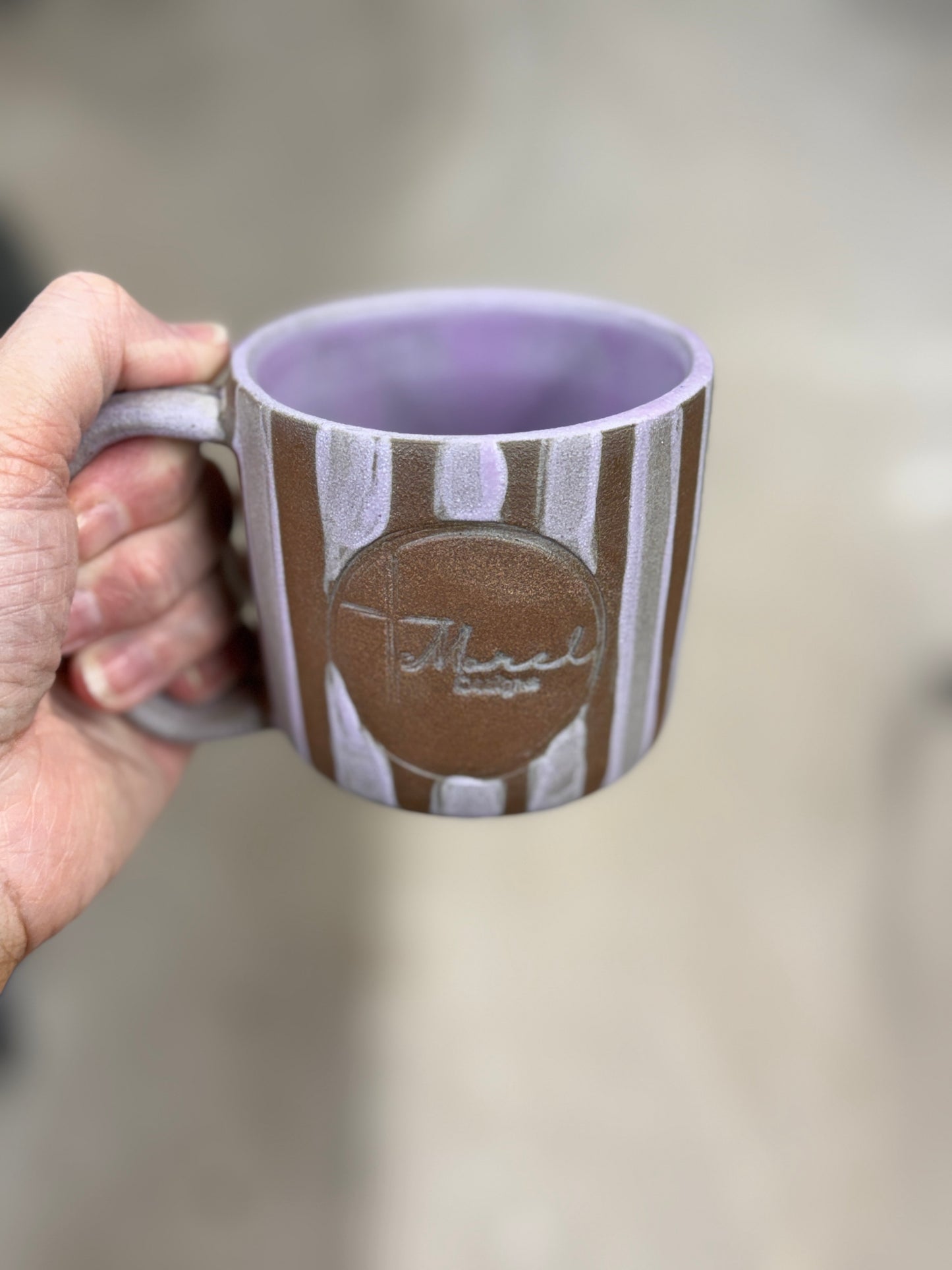 “Morel Designs” logo Mug