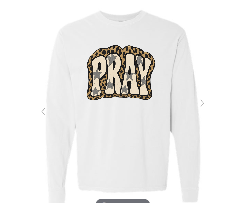 ADULT SIZES - PRAY - Apparel