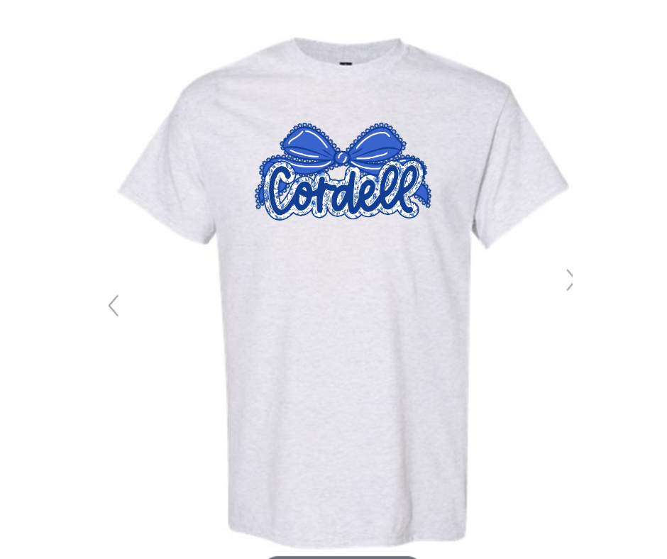 ADULT & YOUTH SIZES - Cordell Lace Bow - Apparel - Gildan