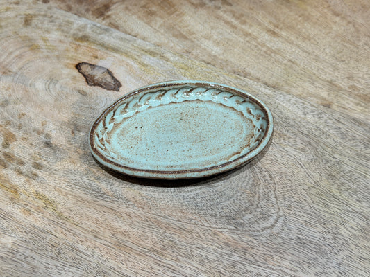 Trinket dish - rope inlay