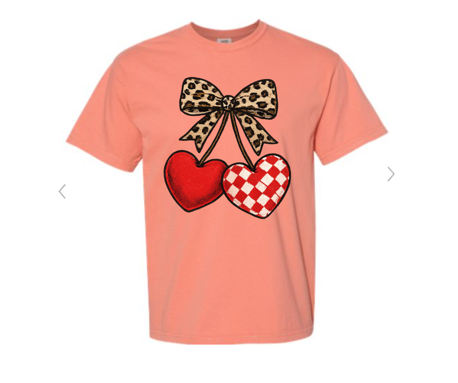 ADULT & YOUTH SIZES - Coquette Cherry - Apparel