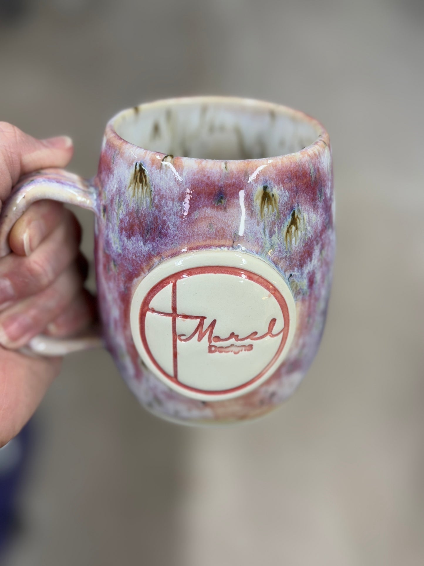 “Morel Designs” logo Mug