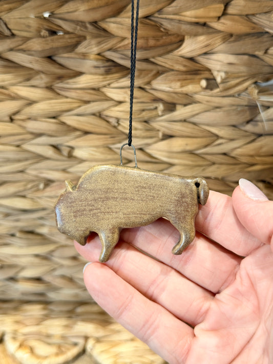 Buffalo ornament
