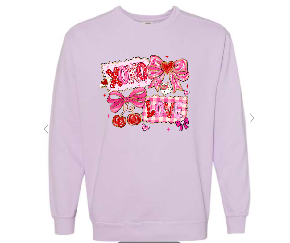 ADULT & YOUTH SIZES - XOXO Love - Apparel