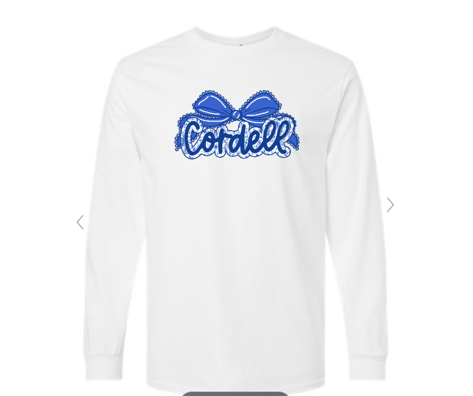 ADULT & YOUTH SIZES - Cordell Lace Bow - Apparel - Gildan