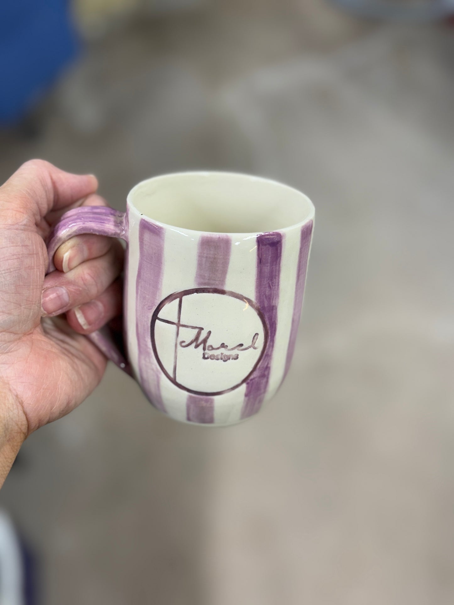 “Morel Designs” logo Mug