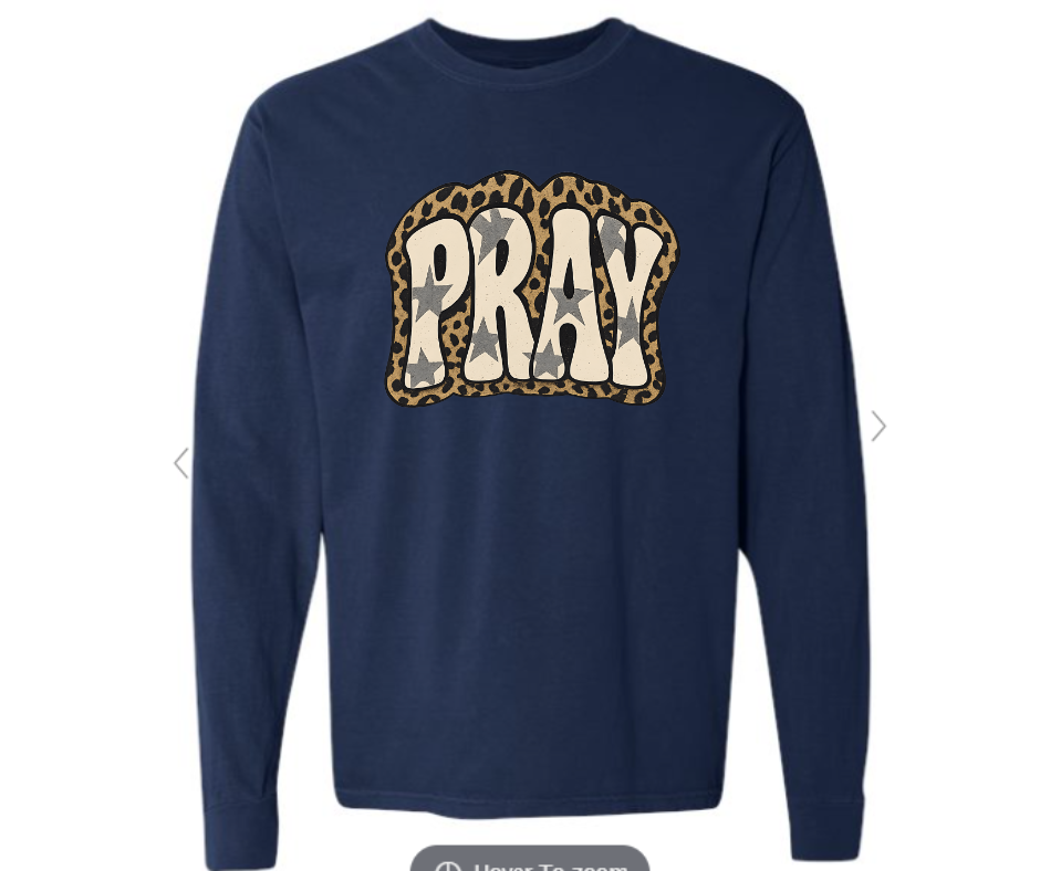 ADULT SIZES - PRAY - Apparel