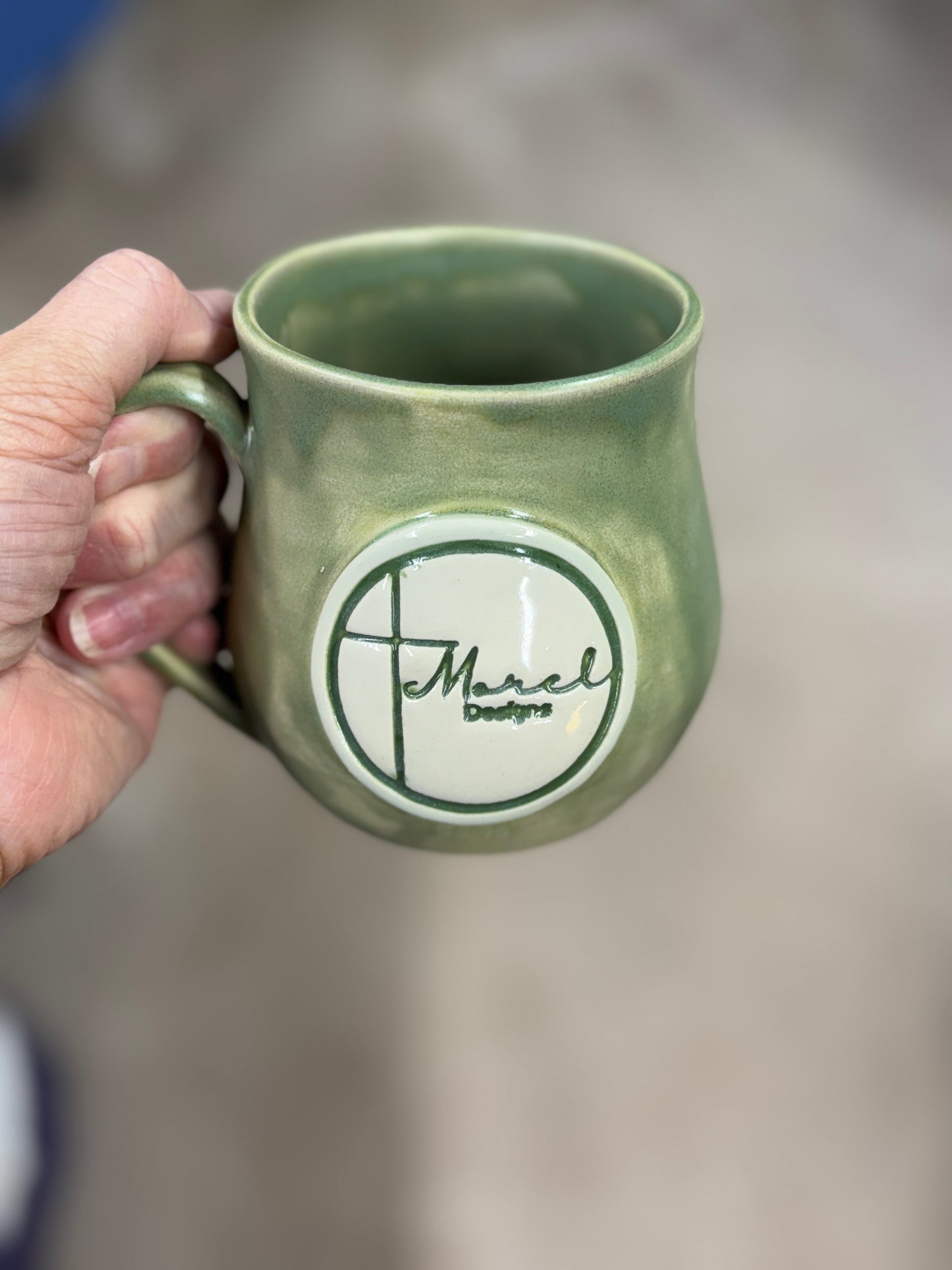 “Morel Designs” logo Mug