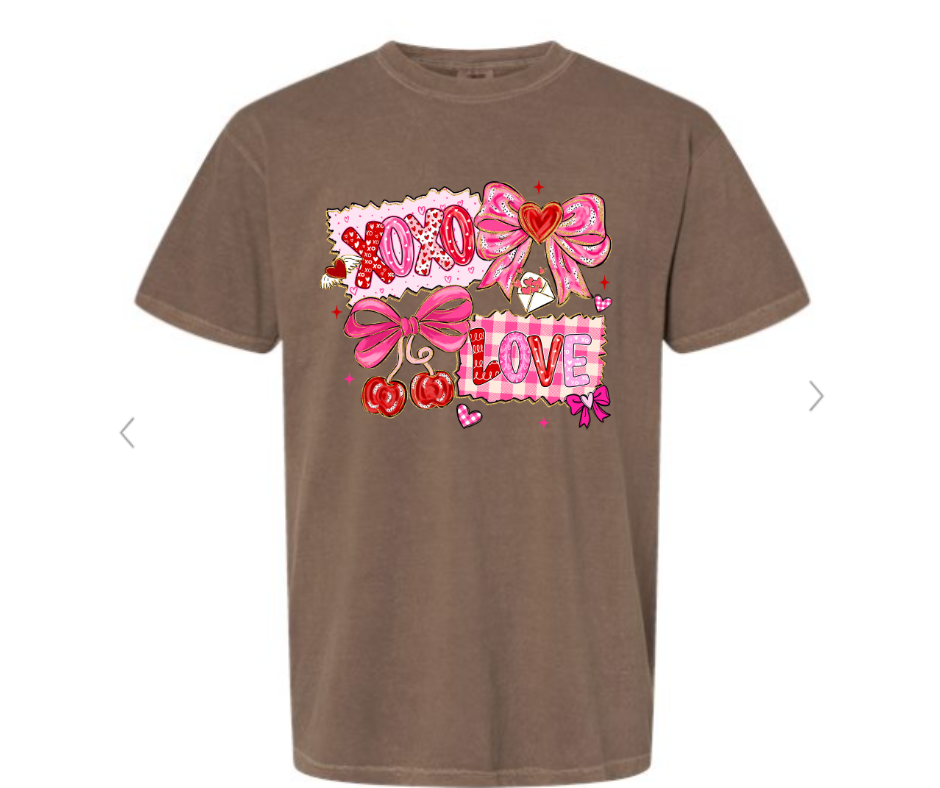 ADULT & YOUTH SIZES - XOXO Love - Apparel