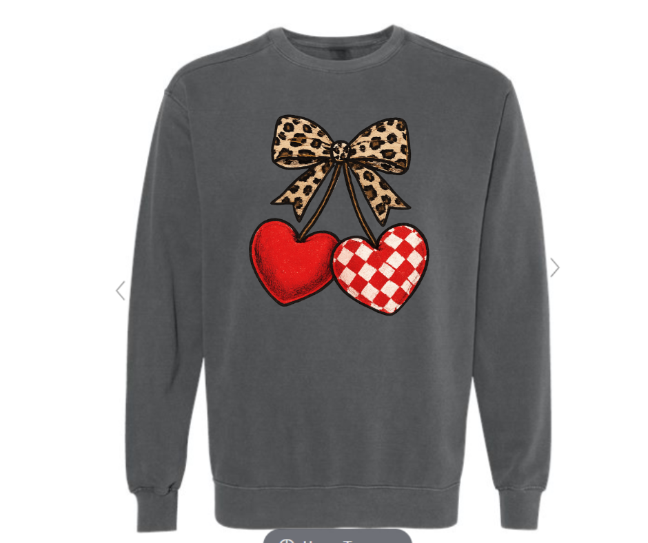 ADULT & YOUTH SIZES - Coquette Cherry - Apparel