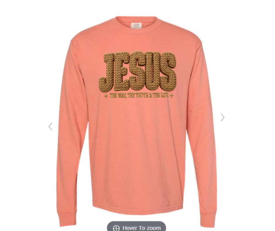ADULT SIZES - JESUS crochet - Apparel