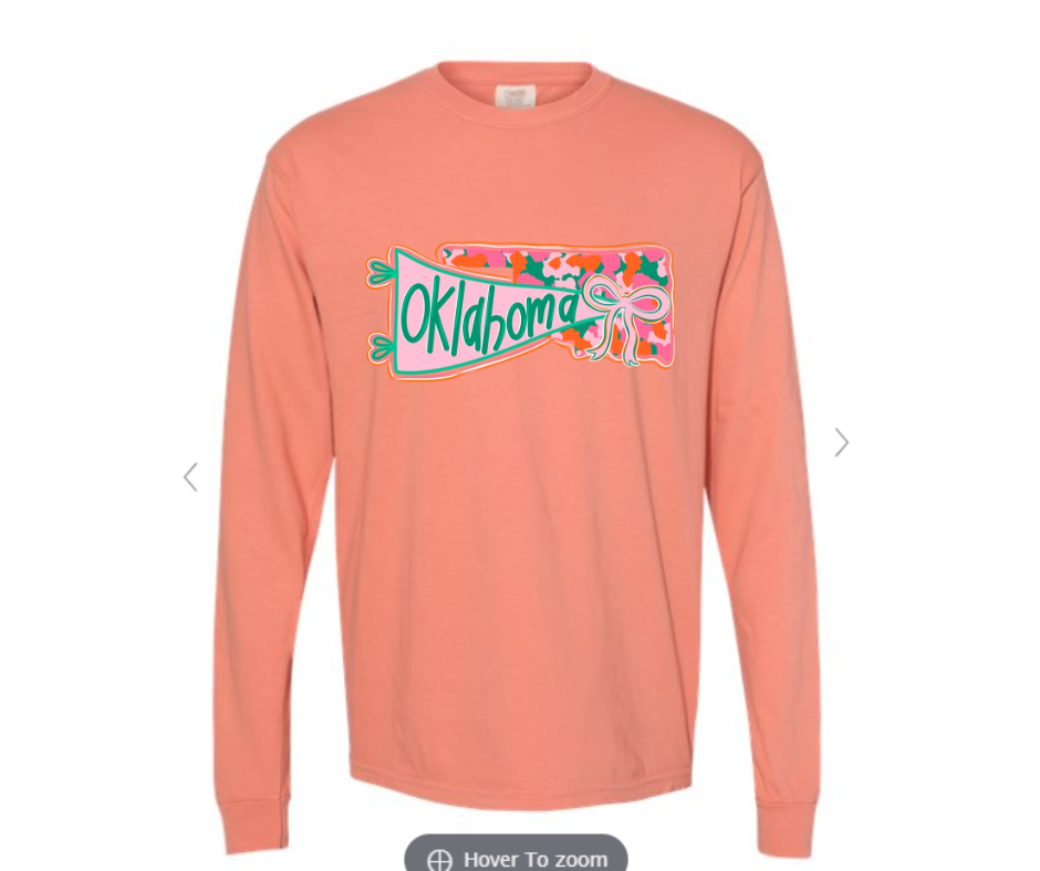 ADULT SIZES - Oklahoma Girly- Apparel